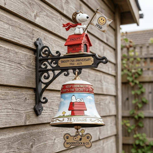 The Snoopy 75th Anniversary Commemorative Wall Bell 🔔🐶