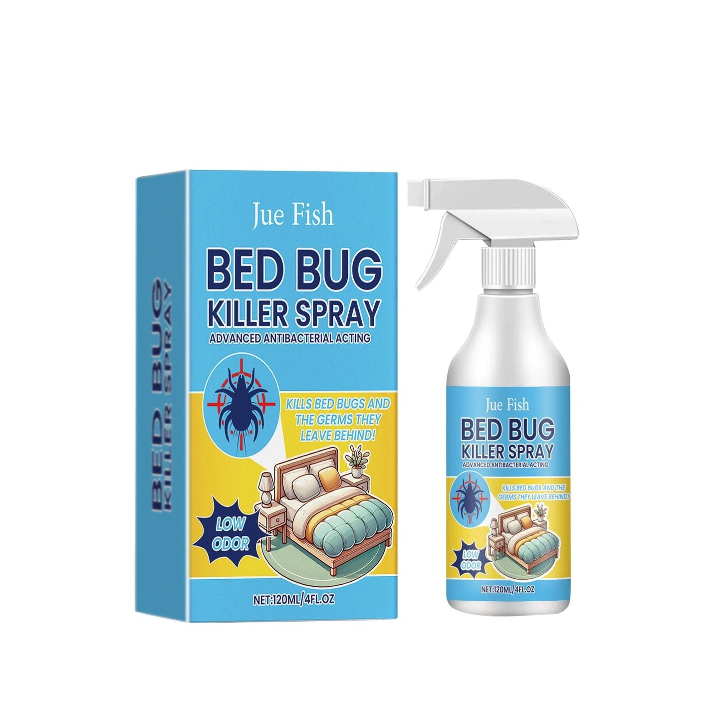 🔥 LAST DAY 49% OFF - Bed Bug Destroyer (Pet & People Safe) 🛡️