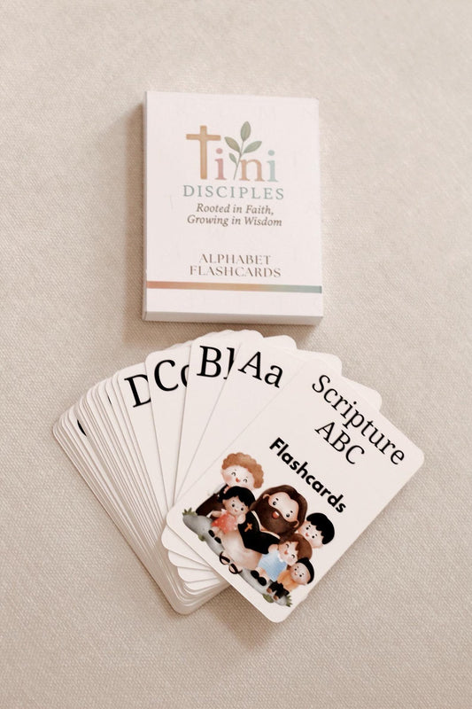 🔥Last Day 49% OFF - 🙏ABC Christian Flashcards for Kids: Faith & Literacy in One Set