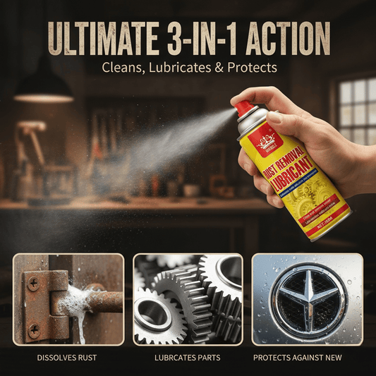 ⏳ Save Up to 76%🏆Anti-Rust Lubricant Spray & Rust Remover