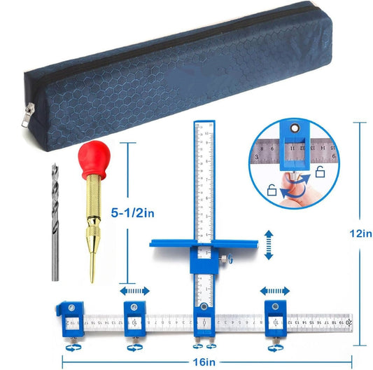 💥LAST DAY SALE 49% OFF - Woodworking Punch Locator Drill Guide