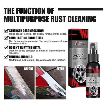 ✨Multifunctional Metal Rust Remover Spray - Fast-Acting Rust Converter for Cars, Tools & Metal Surfaces