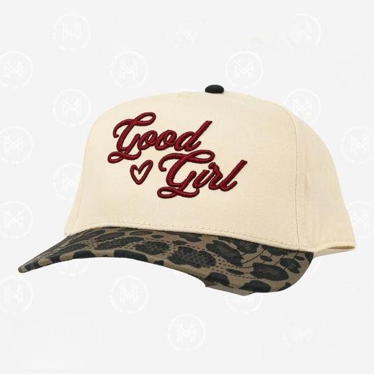 Good Girl Embroidered Trucker Hat