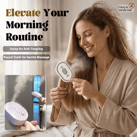 🔥LAST DAY 52% OFF - 2026 Electric Steaming Massage Hair Care Brush