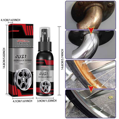 ✨Multifunctional Metal Rust Remover Spray - Fast-Acting Rust Converter for Cars, Tools & Metal Surfaces