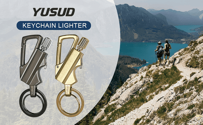 🔥Hot Sale 49% OFF🎁Permanent Match Infinity Lighter with Multitool Keychain Bottle Opener