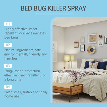 🔥 LAST DAY 49% OFF - Bed Bug Destroyer (Pet & People Safe) 🛡️