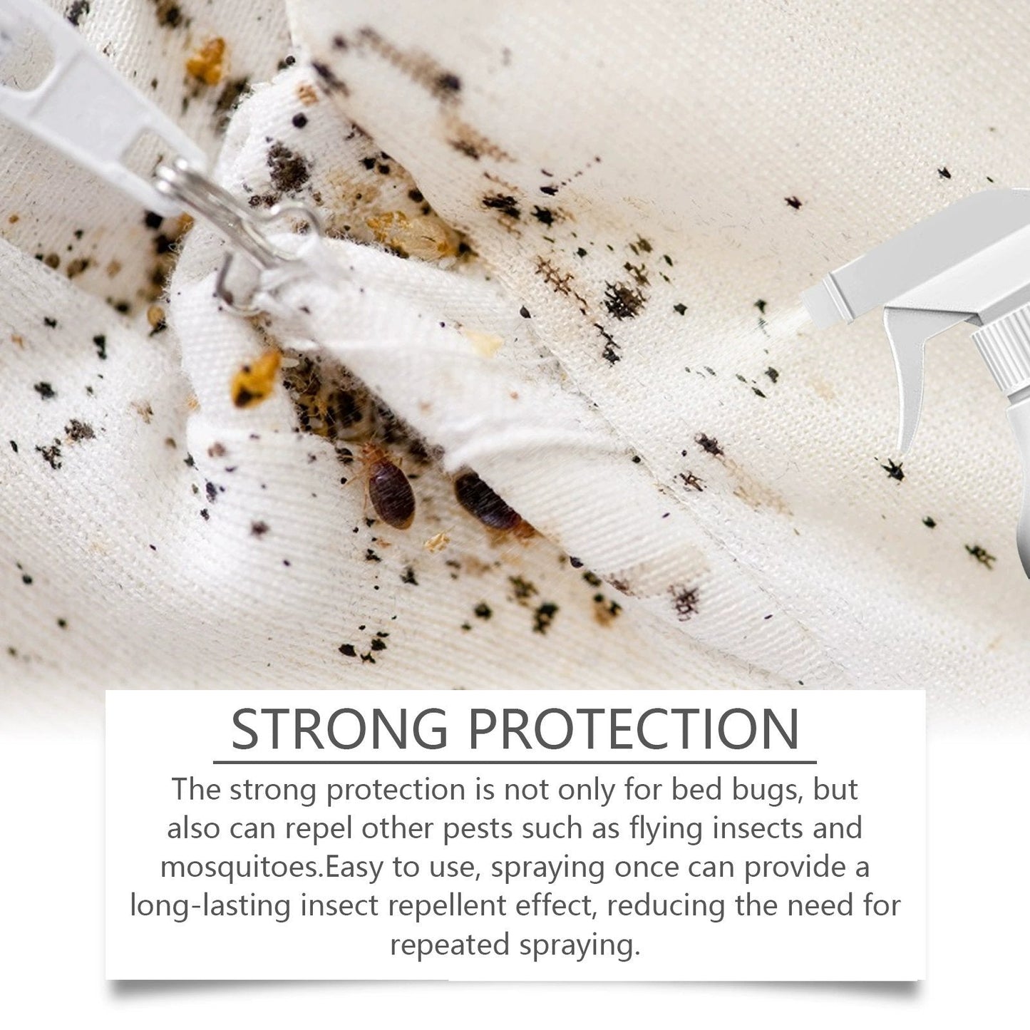 🔥 LAST DAY 49% OFF - Bed Bug Destroyer (Pet & People Safe) 🛡️